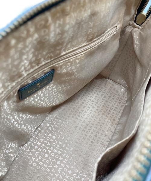 Kate Spade（ケイトスペード）Kate Spade (ケイトスペード) SMALL RACHELLE WELLESLY グリーンの古着・服飾アイテム