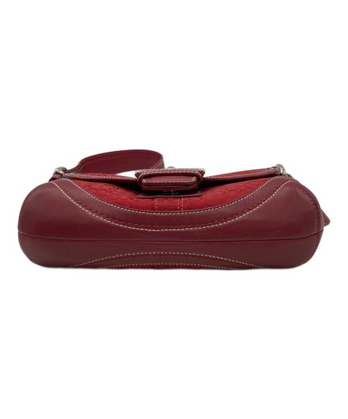 COACH（コーチ）COACH (コーチ) ソーホーショルダーバッグ レッドの古着・服飾アイテム