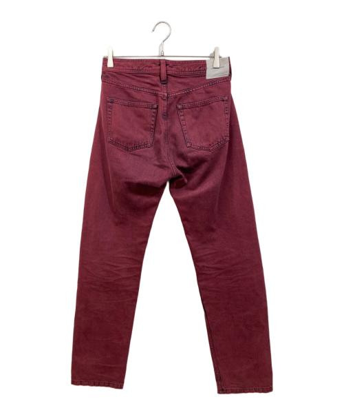NAMACHEKO（ナマチェコ）NAMACHEKO (ナマチェコ) デニムパンツ レッド サイズ:Sの古着・服飾アイテム