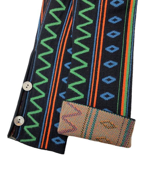 AMBERGLEAM（アンバーグリーム）AMBERGLEAM (アンバーグリーム) ニットワンピース ブラック サイズ:LONGの古着・服飾アイテム