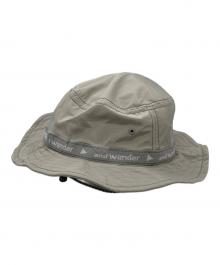and wander（アンドワンダー）の古着「バケットハット」｜グレー