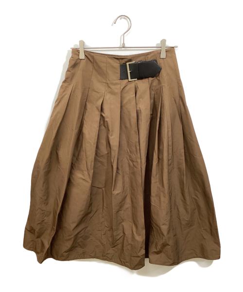 O'NEIL OF DUBLIN（オニールオブダブリン）O'NEIL OF DUBLIN (オニールオブダブリン) ナイロンラップスカート ベージュ サイズ:36の古着・服飾アイテム