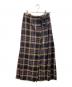 O'NEIL OF DUBLIN（オニールオブダブリン）の古着「ウールラップスカート」｜ブラウン