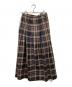 O'NEIL OF DUBLIN (オニールオブダブリン) ウールラップスカート ブラウン サイズ:SIZE 38：12000円