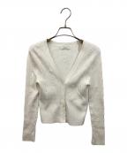 Sandroサンドロ）の古着「デザインカーディガン」｜ホワイト