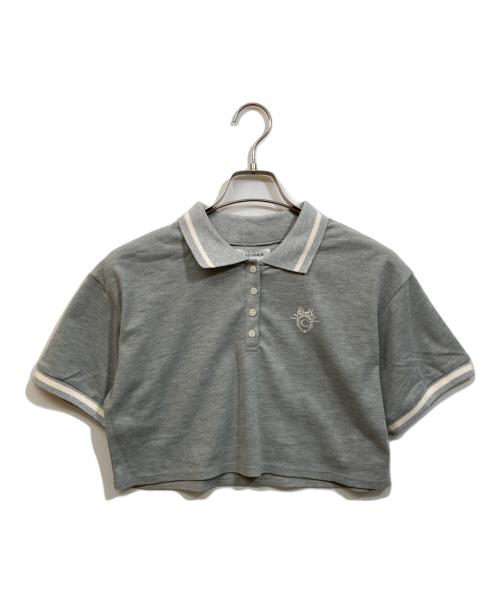 CALNAMUR（カルナムール）CALNAMUR (カルナムール) ポロ?スカートセットアップ グレー サイズ:SIZE Freeの古着・服飾アイテム