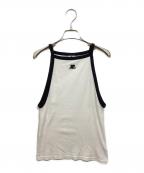 courregesクレージュ）の古着「タンクトップ」｜ホワイト