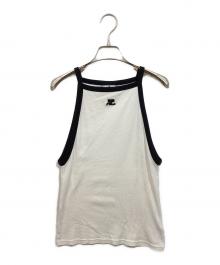 courreges（クレージュ）の古着「タンクトップ」｜ホワイト