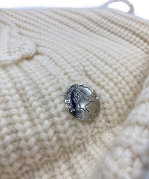 CHARLES JEFFREY LOVERBOY（チャールズ ジェフリー ラバーボーイ）CHARLES JEFFREY LOVERBOY (チャールズ ジェフリー ラバーボーイ) LOVER BOY CHUNKY EARS BEANIE ベージュの古着・服飾アイテム