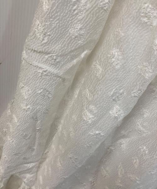 Snidel（スナイデル）Snidel (スナイデル) 肩リボンJQキャミワンピース ホワイト サイズ:	SIZE 0の古着・服飾アイテム