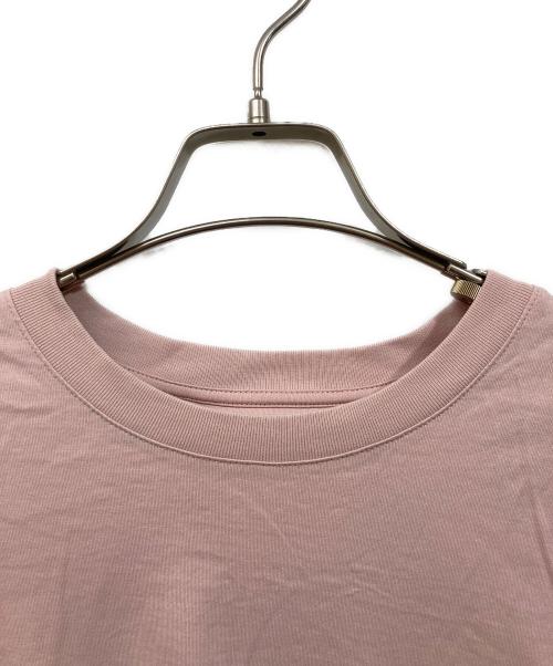 GIVENCHY（ジバンシィ）GIVENCHY (ジバンシィ) 起毛ロゴTシャツ ピンク サイズ:SIZE Mの古着・服飾アイテム