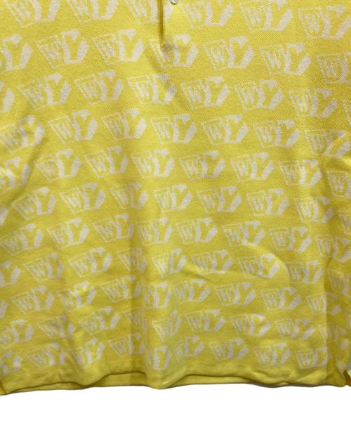 WASTED YOUTH（ウェイステッドユース）WASTED YOUTH (ウェイステッドユース) KNIT POLO S/S イエロー サイズ:Mの古着・服飾アイテム
