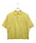WASTED YOUTH（ウェイステッドユース）の古着「KNIT POLO S/S」｜イエロー