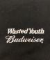中古・古着 Wasted Youth (ウェイステッドユース) BUDWEISER (バドワイザー) WYxBW T-SHIRT ブラック サイズ:	SIZE S：5000円