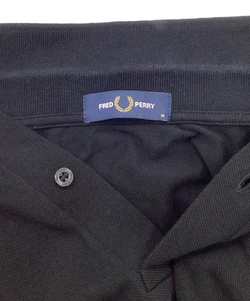 FRED PERRY（フレッドペリー）FRED PERRY (フレッドペリー) 長袖ポロシャツ ブラック サイズ:Mの古着・服飾アイテム