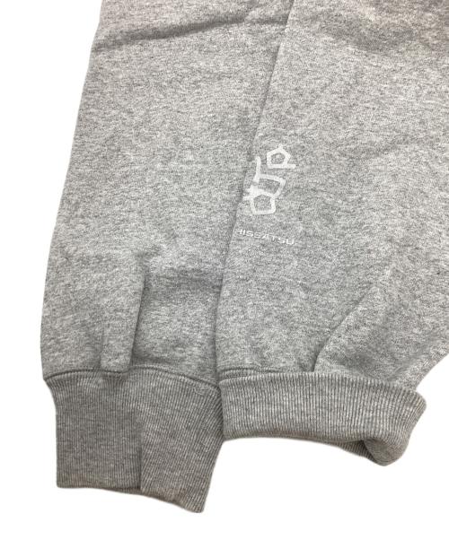 BlackEyePatch（ブラックアイパッチ）BlackEyePatch (ブラックアイパッチ) SECT UNO ロゴプリントパーカー グレー サイズ:Mの古着・服飾アイテム