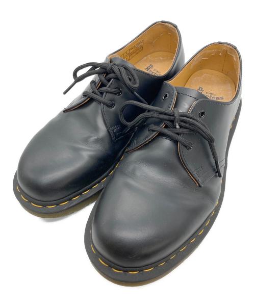 Dr.Martens（ドクターマーチン）Dr.Martens (ドクターマーチン) 3ホールシューズ ブラック サイズ:UK7の古着・服飾アイテム