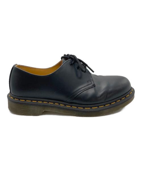Dr.Martens（ドクターマーチン）Dr.Martens (ドクターマーチン) 3ホールシューズ ブラック サイズ:UK7の古着・服飾アイテム