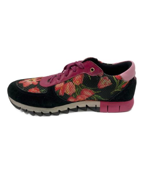 DOLCE & GABBANA（ドルチェ＆ガッバーナ）DOLCE & GABBANA (ドルチェ＆ガッバーナ) ローカットスニーカー ブラック サイズ:不明の古着・服飾アイテム