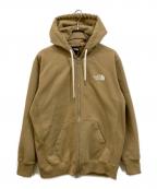 THE NORTH FACEザ ノース フェイス）の古着「SQUARE LOGO FULLZIP」｜ベージュ