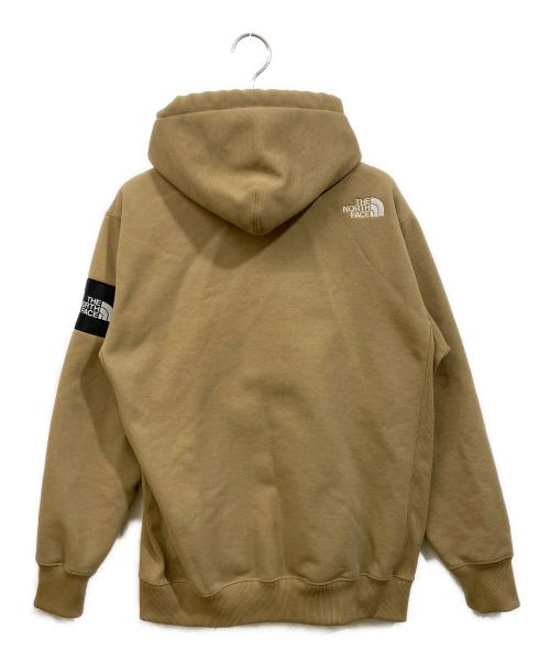 THE NORTH FACE（ザ ノース フェイス）THE NORTH FACE (ザ ノース フェイス) SQUARE LOGO FULLZIP ベージュ サイズ:SIZE Sの古着・服飾アイテム