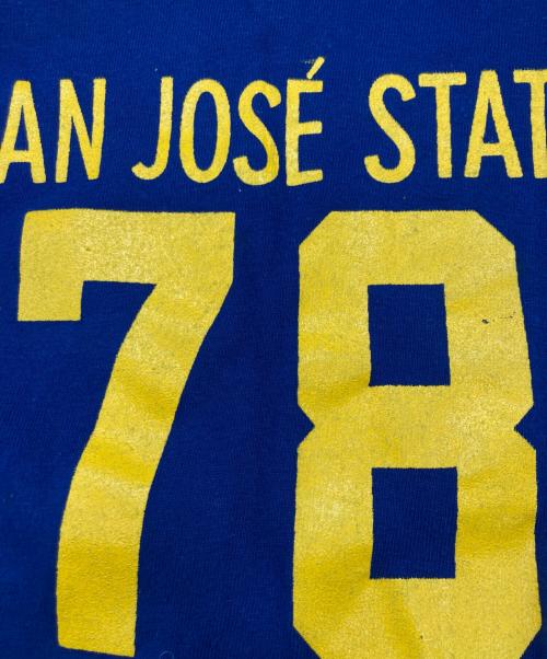 Champion（チャンピオン）Champion (チャンピオン) ナンバリングフットボールTシャツ ネイビー サイズ:SIZE Lの古着・服飾アイテム