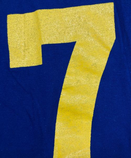 Champion（チャンピオン）Champion (チャンピオン) ナンバリングフットボールTシャツ ネイビー サイズ:SIZE Lの古着・服飾アイテム