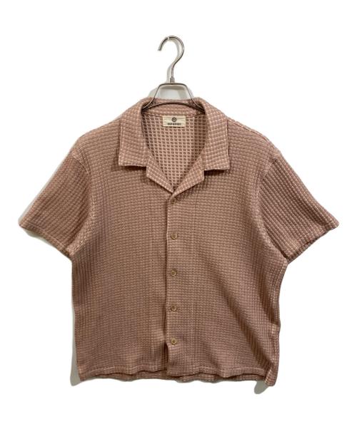 Seagreen（シーグリーン）Seagreen (シーグリーン) BIG WAFFLE SHIRTS ライトピンク サイズ:SIZE 02の古着・服飾アイテム