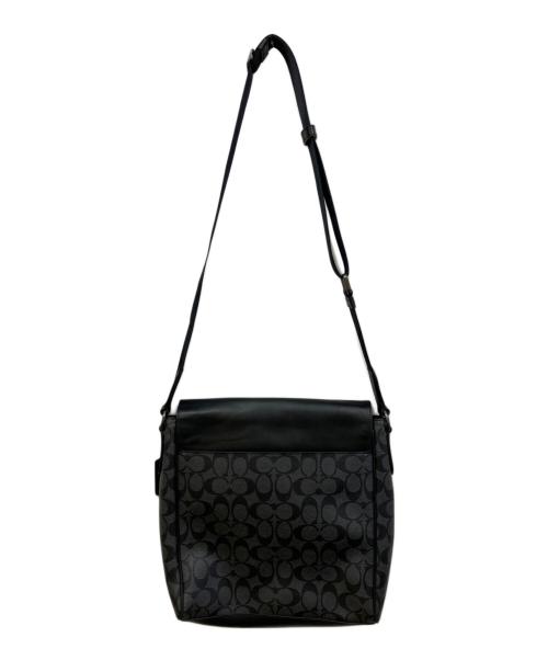 COACH（コーチ）COACH (コーチ) シグネチャーショルダーバッグ ブラックの古着・服飾アイテム