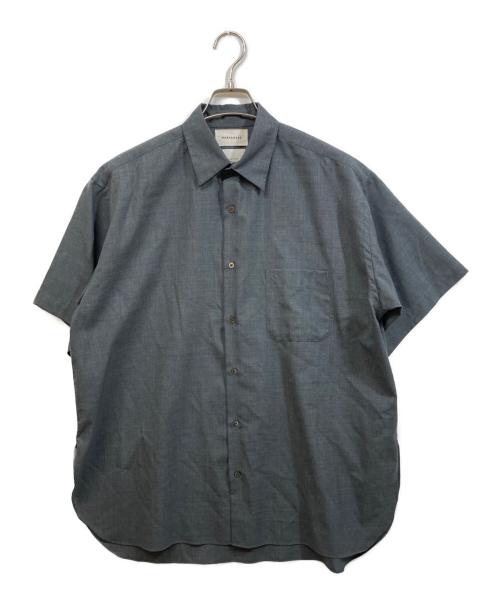 MARKAWARE（マーカウェア）MARKAWARE (マーカウェア) COMFORT FIT SHIRT S/S グレー サイズ:SIZE 2の古着・服飾アイテム