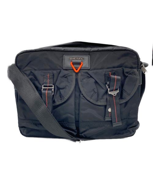 DIESEL（ディーゼル）DIESEL (ディーゼル) ブリーフケース ブラックの古着・服飾アイテム