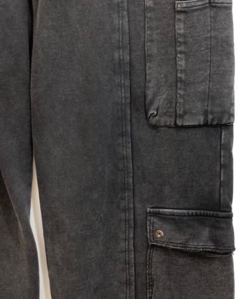 HARE（ハレ）HARE (ハレ) ピグメントスウェットカーゴパンツ ブラック サイズ:SIZE Sの古着・服飾アイテム