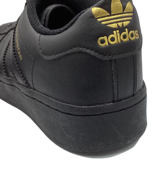 adidas（アディダス）adidas (アディダス) スーパースター XLG ブラック サイズ:SIZE 24.5cmの古着・服飾アイテム