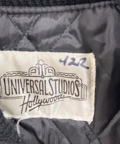 UNIVERSAL STUDIOS Hollywood（ユニバーサル・スタジオ・ハリウッド）UNIVERSAL STUDIOS Hollywood (ユニバーサル・スタジオ・ハリウッド) スタジャン ブラック サイズ:SIZE Mの古着・服飾アイテム