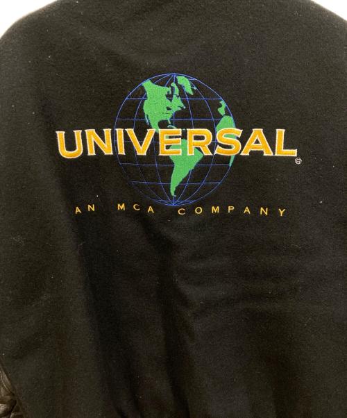 UNIVERSAL STUDIOS Hollywood（ユニバーサル・スタジオ・ハリウッド）UNIVERSAL STUDIOS Hollywood (ユニバーサル・スタジオ・ハリウッド) スタジャン ブラック サイズ:SIZE Mの古着・服飾アイテム