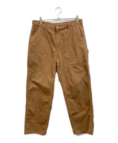 CarHartt（カーハート）CarHartt (カーハート) ダックペインターパンツ ブラウン サイズ:SIZE 34の古着・服飾アイテム