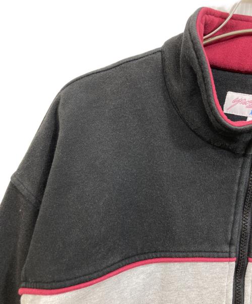 YARDSALE（ヤードセール）YARDSALE (ヤードセール) ジップアップスウェット ブラック サイズ:SIZE Lの古着・服飾アイテム
