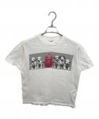Hanesヘインズ）の古着「90`sドッグプリントTシャツ」｜ホワイト