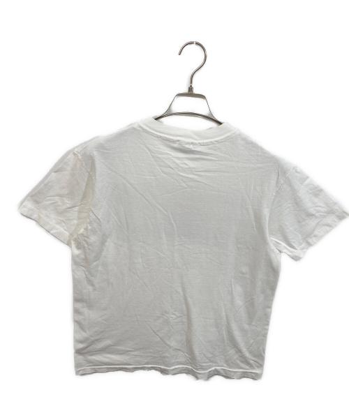 Hanes（ヘインズ）Hanes (ヘインズ) 90`sドッグプリントTシャツ ホワイト サイズ:Lの古着・服飾アイテム
