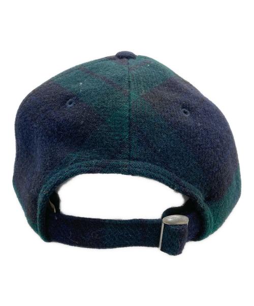 POLO RALPH LAUREN（ポロ・ラルフローレン）POLO RALPH LAUREN (ポロ・ラルフローレン) ウールチェックキャップの古着・服飾アイテム