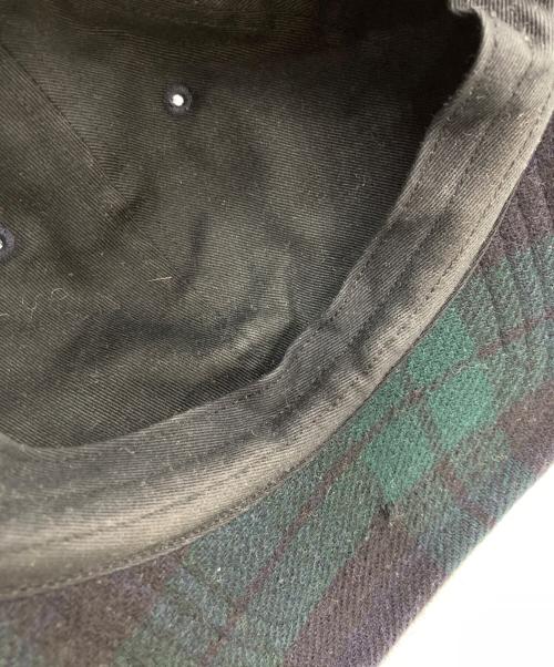 POLO RALPH LAUREN（ポロ・ラルフローレン）POLO RALPH LAUREN (ポロ・ラルフローレン) ウールチェックキャップの古着・服飾アイテム