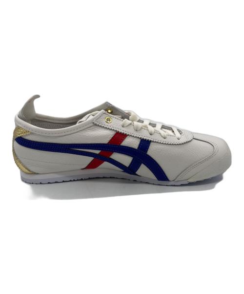 Onitsuka Tiger（オニツカタイガー）Onitsuka Tiger (オニツカタイガー) ローカットスニーカー ホワイト サイズ:25cmの古着・服飾アイテム