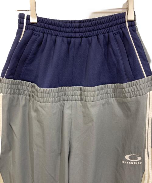 BALENCIAGA（バレンシアガ）BALENCIAGA (バレンシアガ) CUT-UP TRACKSUIT PANTS グレー サイズ:XXSの古着・服飾アイテム