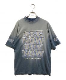 BALENCIAGA（バレンシアガ）の古着「SNBN Medium Fit T-Shirt」｜ネイビー