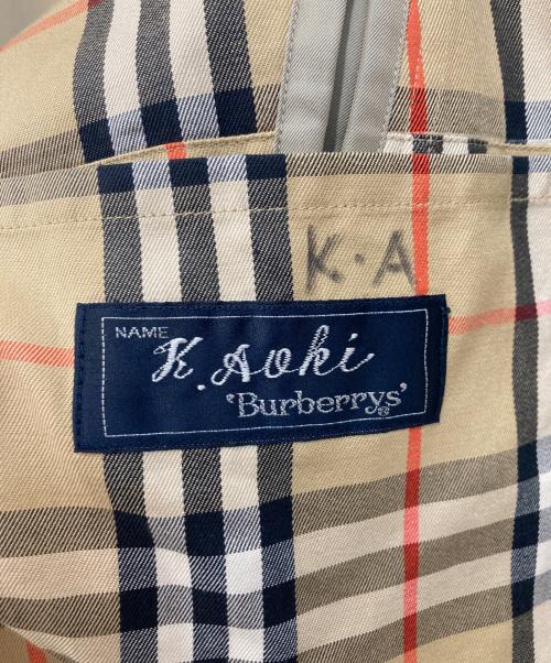 Burberry's（バーバリー）Burberry's (バーバリーズ) ステンカラーコート オリーブ サイズ:90の古着・服飾アイテム