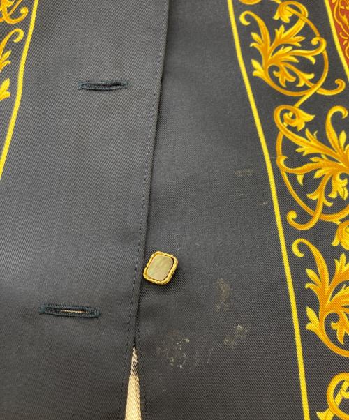 Burberry's（バーバリー）Burberry's (バーバリーズ) 古着ノヴァチェックスカーフポリシャツ ネイビー サイズ:7の古着・服飾アイテム