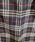 中古・古着 Burberry's (バーバリーズ) 古着チェックシャツ ネイビー サイズ:	SIZE 9：5000円
