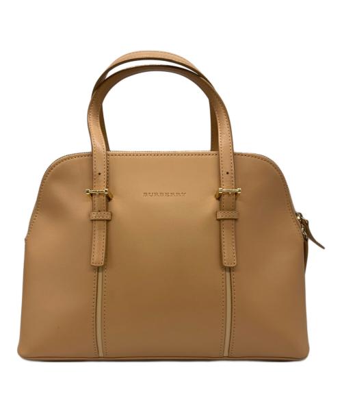 BURBERRY（バーバリー）BURBERRY (バーバリー) ハンドバッグ ベージュの古着・服飾アイテム