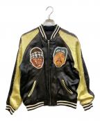 FOR THE HOMIES×Reserved Noteフォー ザ ホーミーズ×リザーブド ノート）の古着「スーベニアジャケット」｜ブラック