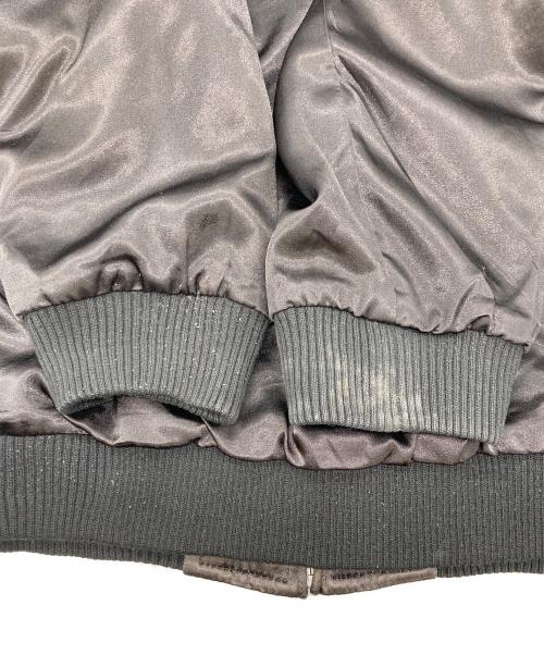 FOR THE HOMIES（フォー ザ ホーミーズ）FOR THE HOMIES (フォー ザ ホーミーズ) Reserved Note (リザーブド ノート) スーベニアジャケット ブラック サイズ:Ｌの古着・服飾アイテム